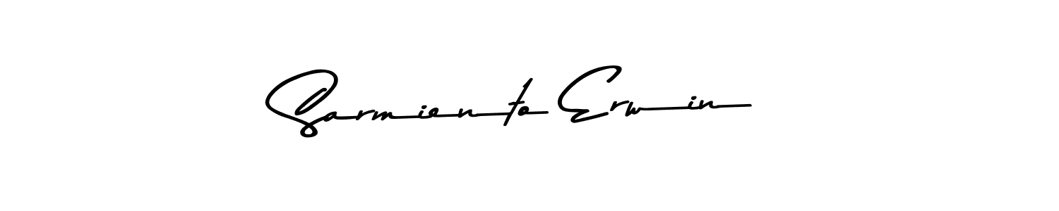 Check out images of Autograph of Sarmiento Erwin name. Actor Sarmiento Erwin Signature Style. Asem Kandis PERSONAL USE is a professional sign style online. Sarmiento Erwin signature style 9 images and pictures png