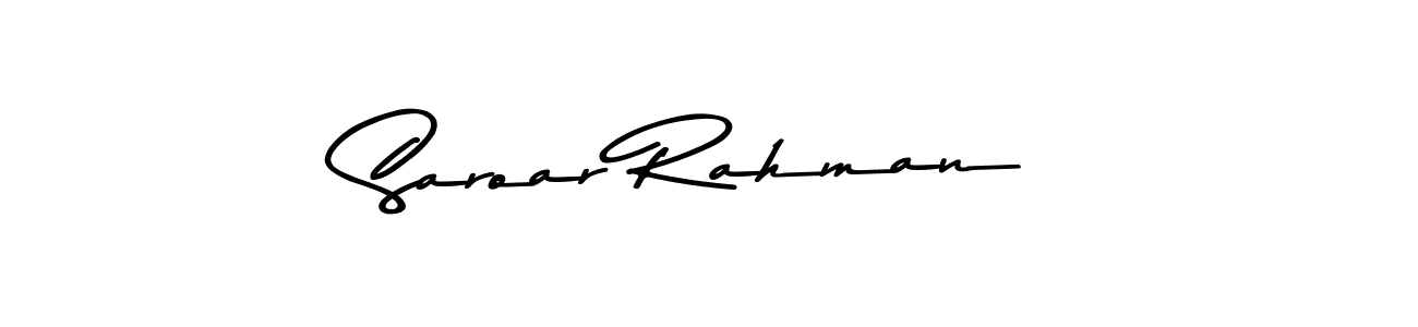 Here are the top 10 professional signature styles for the name Saroar Rahman. These are the best autograph styles you can use for your name. Saroar Rahman signature style 9 images and pictures png