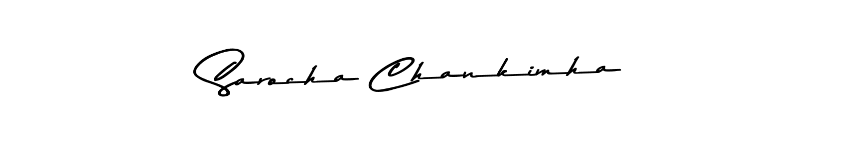 See photos of Sarocha Chankimha official signature by Spectra . Check more albums & portfolios. Read reviews & check more about Asem Kandis PERSONAL USE font. Sarocha Chankimha signature style 9 images and pictures png