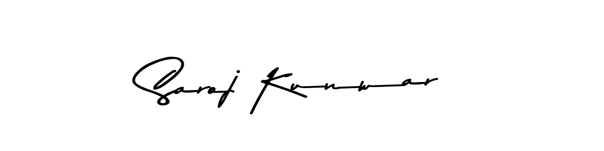 Also we have Saroj Kunwar name is the best signature style. Create professional handwritten signature collection using Asem Kandis PERSONAL USE autograph style. Saroj Kunwar signature style 9 images and pictures png