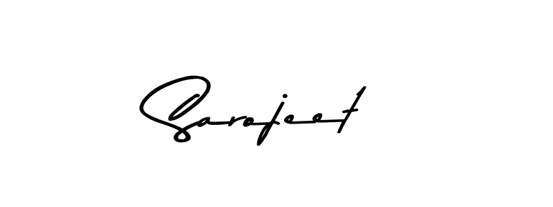 Asem Kandis PERSONAL USE is a professional signature style that is perfect for those who want to add a touch of class to their signature. It is also a great choice for those who want to make their signature more unique. Get Sarojeet name to fancy signature for free. Sarojeet signature style 9 images and pictures png