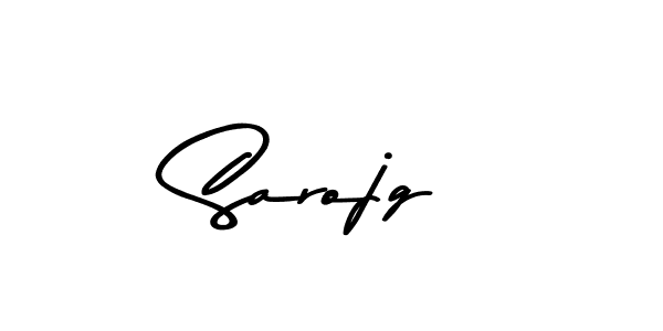 Also You can easily find your signature by using the search form. We will create Sarojg name handwritten signature images for you free of cost using Asem Kandis PERSONAL USE sign style. Sarojg signature style 9 images and pictures png