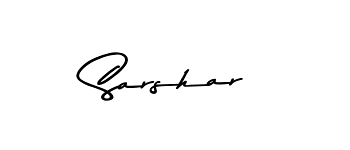 Make a beautiful signature design for name Sarshar. Use this online signature maker to create a handwritten signature for free. Sarshar signature style 9 images and pictures png