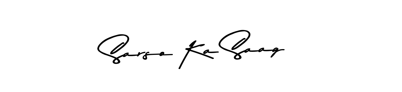 Sarso Ka Saag stylish signature style. Best Handwritten Sign (Asem Kandis PERSONAL USE) for my name. Handwritten Signature Collection Ideas for my name Sarso Ka Saag. Sarso Ka Saag signature style 9 images and pictures png