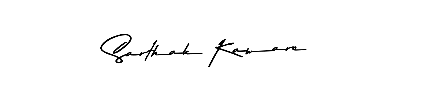 Make a beautiful signature design for name Sarthak Kaware. Use this online signature maker to create a handwritten signature for free. Sarthak Kaware signature style 9 images and pictures png