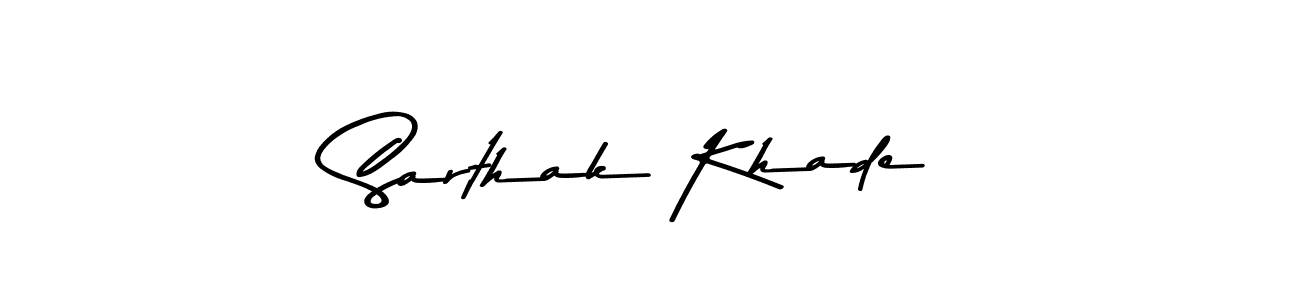 Check out images of Autograph of Sarthak Khade name. Actor Sarthak Khade Signature Style. Asem Kandis PERSONAL USE is a professional sign style online. Sarthak Khade signature style 9 images and pictures png