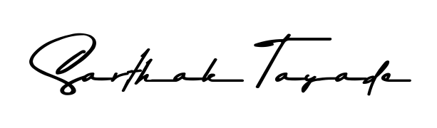 Generate high-definition signature styles for Sarthak Tayade. The Asem Kandis PERSONAL USE typeface ensures crisp legibility and sophisticated design. Sarthak Tayade signature style 9 images and pictures png