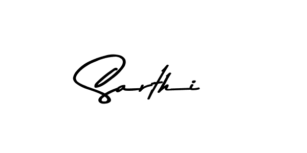 Make a beautiful signature design for name Sarthi. Use this online signature maker to create a handwritten signature for free. Sarthi signature style 9 images and pictures png