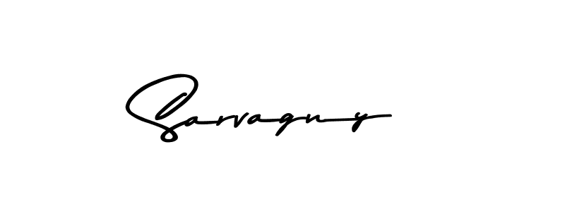 Make a short Sarvagny signature style. Manage your documents anywhere anytime using Asem Kandis PERSONAL USE. Create and add eSignatures, submit forms, share and send files easily. Sarvagny signature style 9 images and pictures png