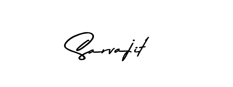 How to make Sarvajit signature? Asem Kandis PERSONAL USE is a professional autograph style. Create handwritten signature for Sarvajit name. Sarvajit signature style 9 images and pictures png