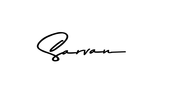 Make a beautiful signature design for name Sarvan. With this signature (Asem Kandis PERSONAL USE) style, you can create a handwritten signature for free. Sarvan signature style 9 images and pictures png