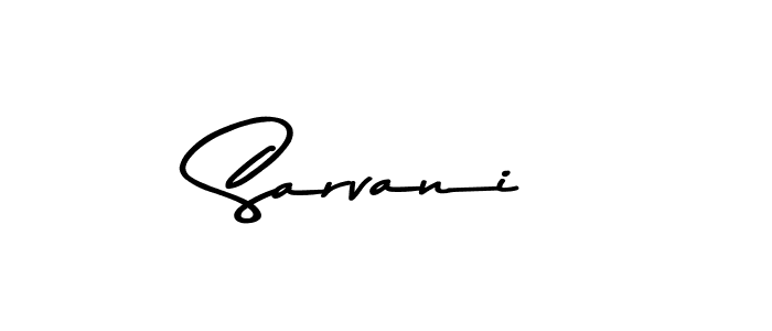 Sarvani stylish signature style. Best Handwritten Sign (Asem Kandis PERSONAL USE) for my name. Handwritten Signature Collection Ideas for my name Sarvani. Sarvani signature style 9 images and pictures png