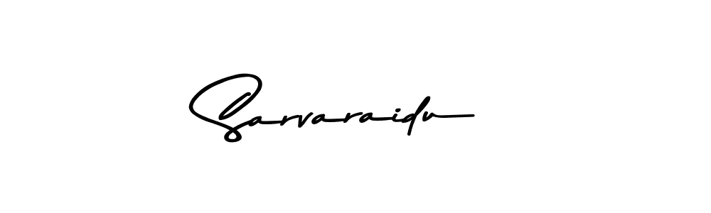 How to make Sarvaraidu signature? Asem Kandis PERSONAL USE is a professional autograph style. Create handwritten signature for Sarvaraidu name. Sarvaraidu signature style 9 images and pictures png