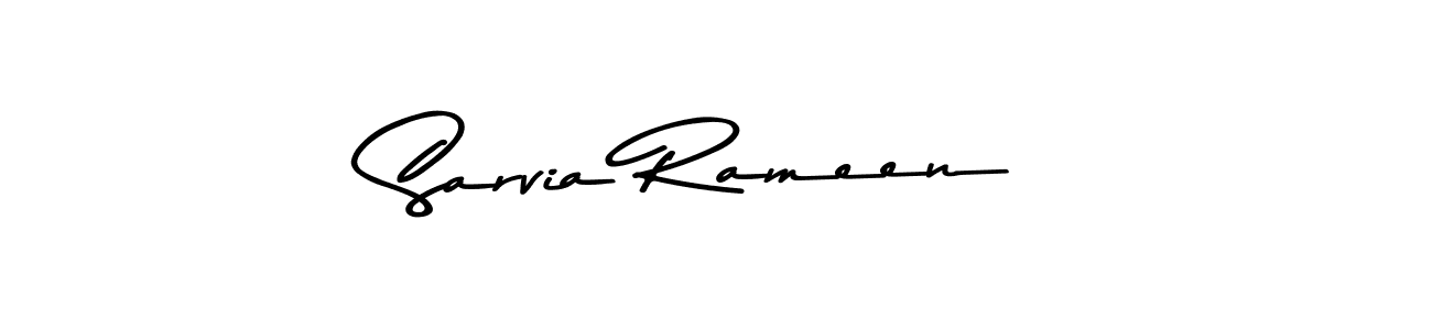 Make a beautiful signature design for name Sarvia Rameen. Use this online signature maker to create a handwritten signature for free. Sarvia Rameen signature style 9 images and pictures png