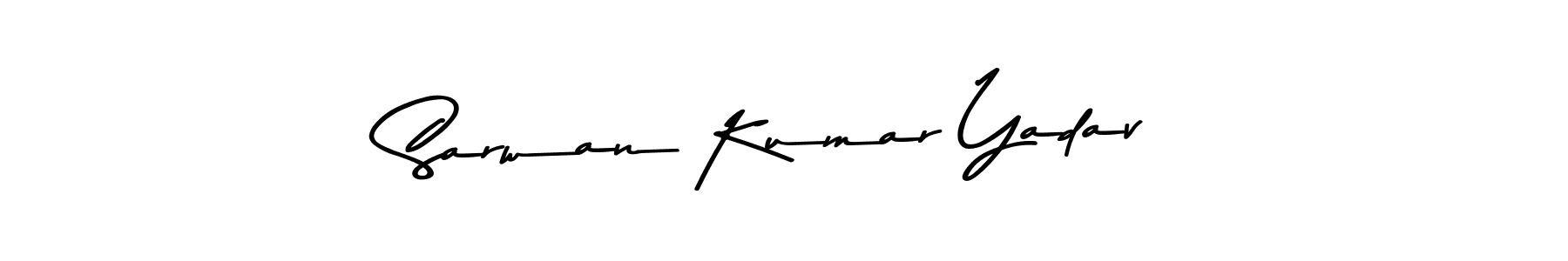 See photos of Sarwan Kumar Yadav official signature by Spectra . Check more albums & portfolios. Read reviews & check more about Asem Kandis PERSONAL USE font. Sarwan Kumar Yadav signature style 9 images and pictures png