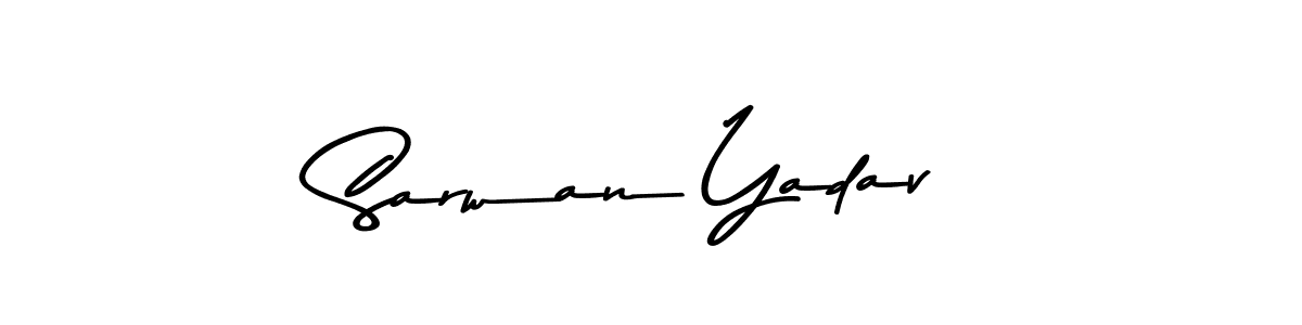Also we have Sarwan Yadav name is the best signature style. Create professional handwritten signature collection using Asem Kandis PERSONAL USE autograph style. Sarwan Yadav signature style 9 images and pictures png