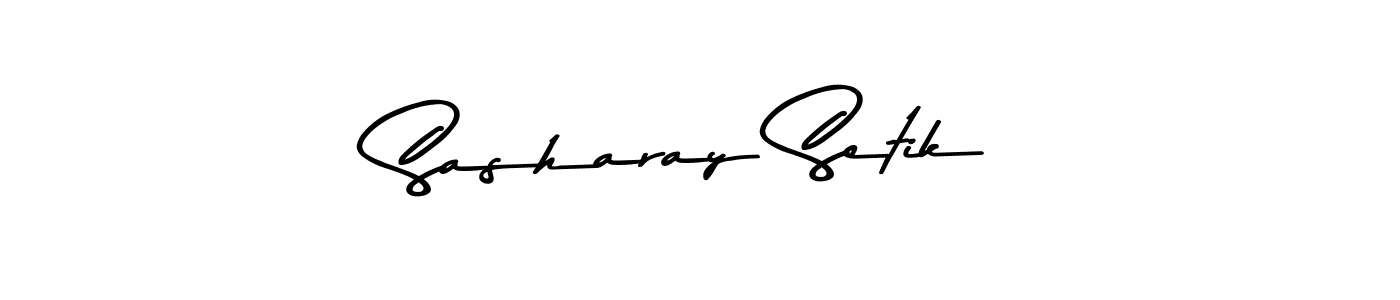 Create a beautiful signature design for name Sasharay Setik. With this signature (Asem Kandis PERSONAL USE) fonts, you can make a handwritten signature for free. Sasharay Setik signature style 9 images and pictures png