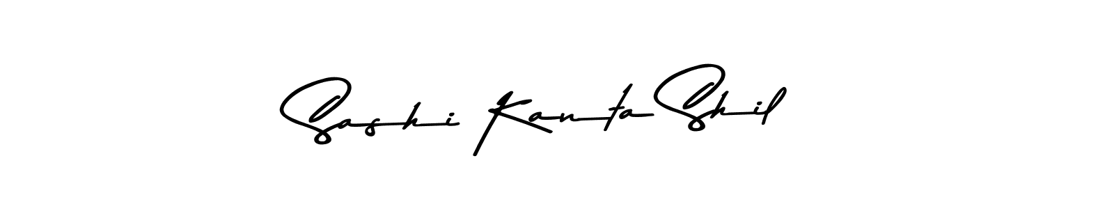 The best way (Asem Kandis PERSONAL USE) to make a short signature is to pick only two or three words in your name. The name Sashi Kanta Shil include a total of six letters. For converting this name. Sashi Kanta Shil signature style 9 images and pictures png