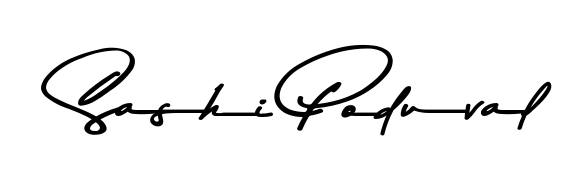 Download transparent PNG signature for name Sashi Poduval styled with Asem Kandis PERSONAL USE font. Ready to paste directly into PDF and Word agreements. Sashi Poduval signature style 9 images and pictures png