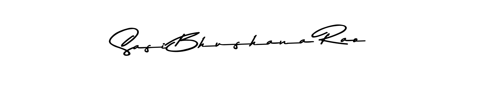 Use a signature maker to create a handwritten signature online. With this signature software, you can design (Asem Kandis PERSONAL USE) your own signature for name Sasi Bhushana Rao. Sasi Bhushana Rao signature style 9 images and pictures png