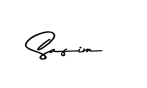 Sasim stylish signature style. Best Handwritten Sign (Asem Kandis PERSONAL USE) for my name. Handwritten Signature Collection Ideas for my name Sasim. Sasim signature style 9 images and pictures png