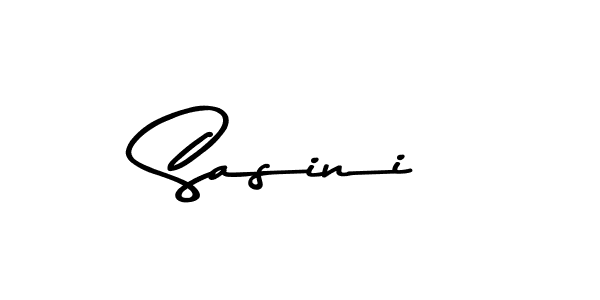 Design your own signature with our free online signature maker. With this signature software, you can create a handwritten (Asem Kandis PERSONAL USE) signature for name Sasini. Sasini signature style 9 images and pictures png
