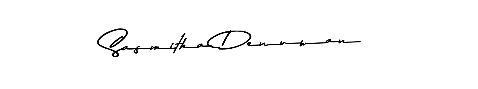 Make a beautiful signature design for name Sasmitha Denuwan. Use this online signature maker to create a handwritten signature for free. Sasmitha Denuwan signature style 9 images and pictures png