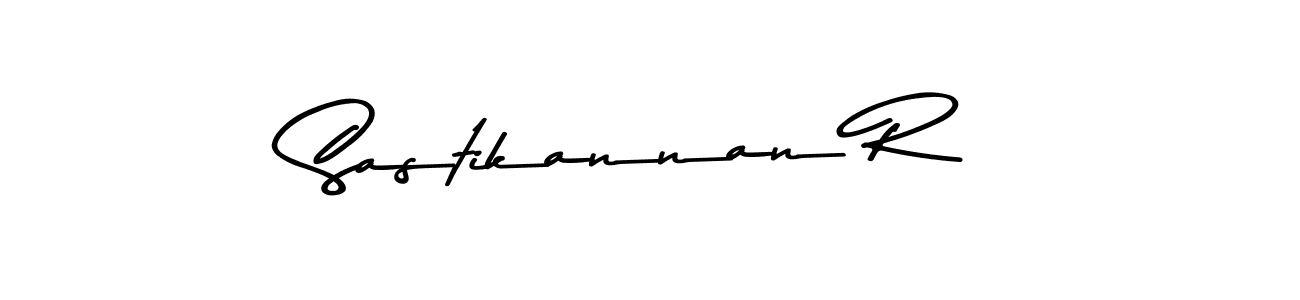 Create a beautiful signature design for name Sastikannan R. With this signature (Asem Kandis PERSONAL USE) fonts, you can make a handwritten signature for free. Sastikannan R signature style 9 images and pictures png