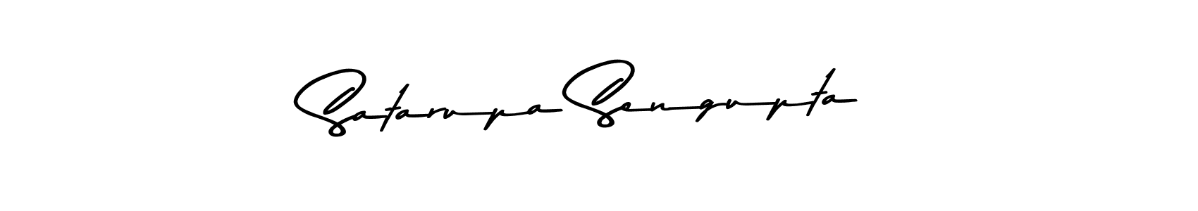 Make a beautiful signature design for name Satarupa Sengupta. With this signature (Asem Kandis PERSONAL USE) style, you can create a handwritten signature for free. Satarupa Sengupta signature style 9 images and pictures png