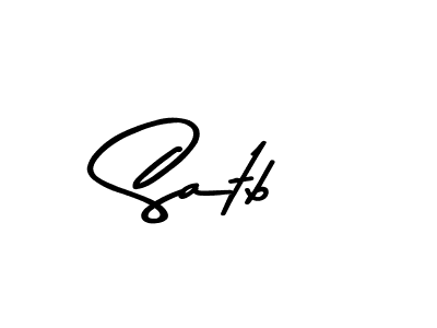 Check out images of Autograph of Satb name. Actor Satb Signature Style. Asem Kandis PERSONAL USE is a professional sign style online. Satb signature style 9 images and pictures png