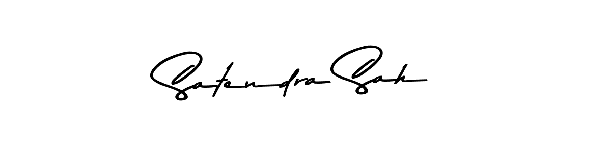 Also You can easily find your signature by using the search form. We will create Satendra Sah name handwritten signature images for you free of cost using Asem Kandis PERSONAL USE sign style. Satendra Sah signature style 9 images and pictures png