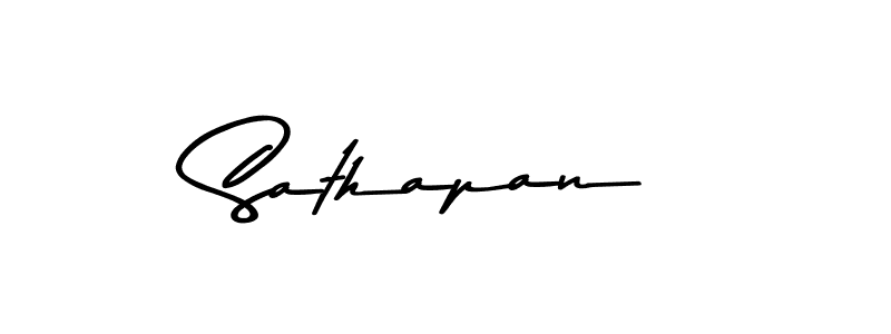 Design your own signature with our free online signature maker. With this signature software, you can create a handwritten (Asem Kandis PERSONAL USE) signature for name Sathapan. Sathapan signature style 9 images and pictures png