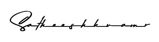 This is the best signature style for the Satheeshkuamr name. Also you like these signature font (Asem Kandis PERSONAL USE). Mix name signature. Satheeshkuamr signature style 9 images and pictures png