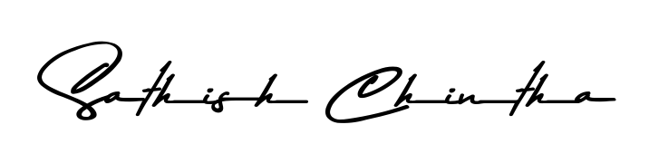 You should practise on your own different ways (Asem Kandis PERSONAL USE) to write your name (Sathish Chintha) in signature. Don't let someone else do it for you. Sathish Chintha signature style 9 images and pictures png