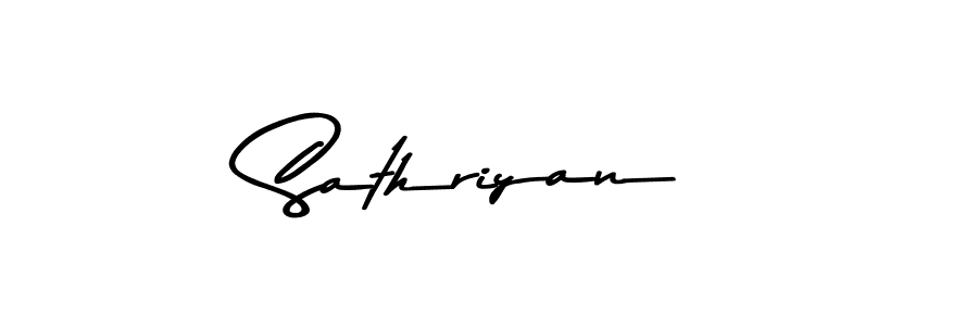 Sathriyan stylish signature style. Best Handwritten Sign (Asem Kandis PERSONAL USE) for my name. Handwritten Signature Collection Ideas for my name Sathriyan. Sathriyan signature style 9 images and pictures png