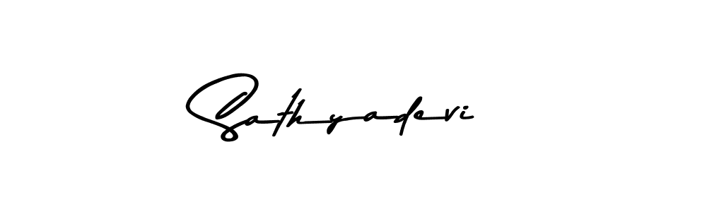 Also You can easily find your signature by using the search form. We will create Sathyadevi name handwritten signature images for you free of cost using Asem Kandis PERSONAL USE sign style. Sathyadevi signature style 9 images and pictures png