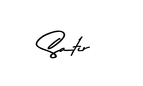 Best and Professional Signature Style for Satir. Asem Kandis PERSONAL USE Best Signature Style Collection. Satir signature style 9 images and pictures png