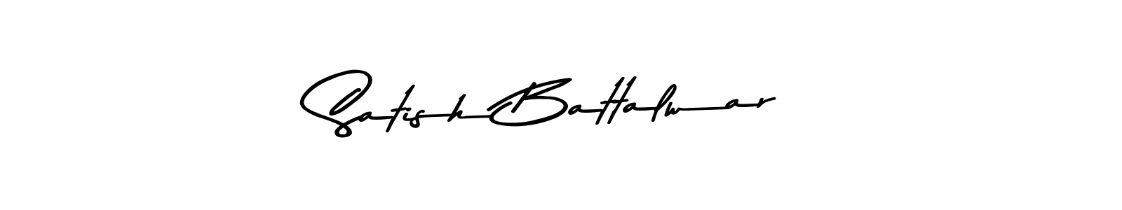 Make a beautiful signature design for name Satish Battalwar. Use this online signature maker to create a handwritten signature for free. Satish Battalwar signature style 9 images and pictures png