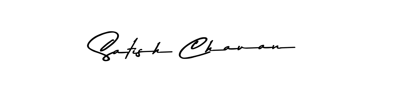 Also we have Satish Chauan name is the best signature style. Create professional handwritten signature collection using Asem Kandis PERSONAL USE autograph style. Satish Chauan signature style 9 images and pictures png