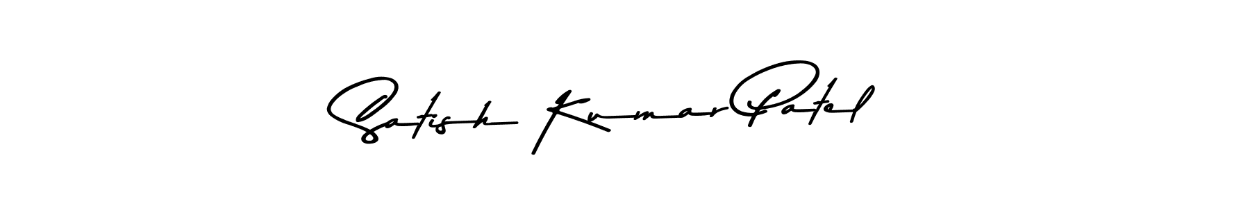 How to make Satish Kumar Patel signature? Asem Kandis PERSONAL USE is a professional autograph style. Create handwritten signature for Satish Kumar Patel name. Satish Kumar Patel signature style 9 images and pictures png