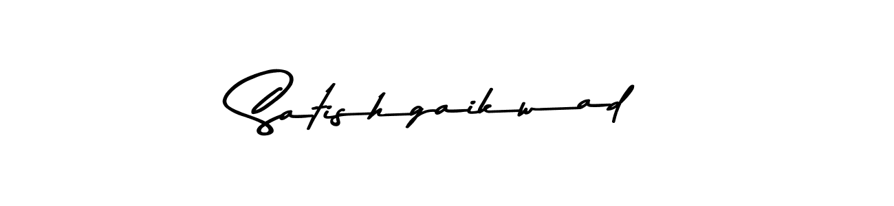 You should practise on your own different ways (Asem Kandis PERSONAL USE) to write your name (Satishgaikwad) in signature. don't let someone else do it for you. Satishgaikwad signature style 9 images and pictures png
