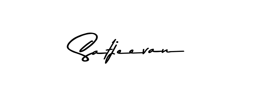 Create a beautiful signature design for name Satjeevan. With this signature (Asem Kandis PERSONAL USE) fonts, you can make a handwritten signature for free. Satjeevan signature style 9 images and pictures png