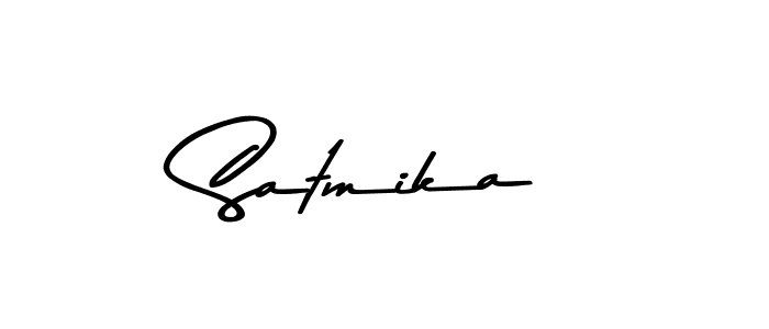 Also we have Satmika name is the best signature style. Create professional handwritten signature collection using Asem Kandis PERSONAL USE autograph style. Satmika signature style 9 images and pictures png