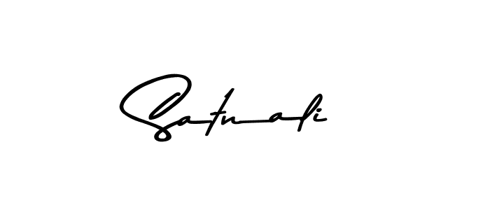 How to make Satnali signature? Asem Kandis PERSONAL USE is a professional autograph style. Create handwritten signature for Satnali name. Satnali signature style 9 images and pictures png