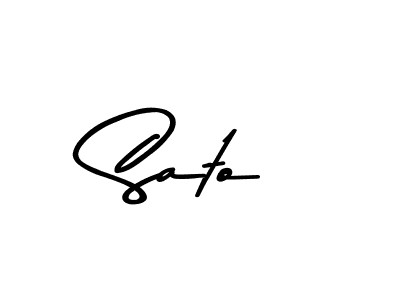 Similarly Asem Kandis PERSONAL USE is the best handwritten signature design. Signature creator online .You can use it as an online autograph creator for name Sato. Sato signature style 9 images and pictures png