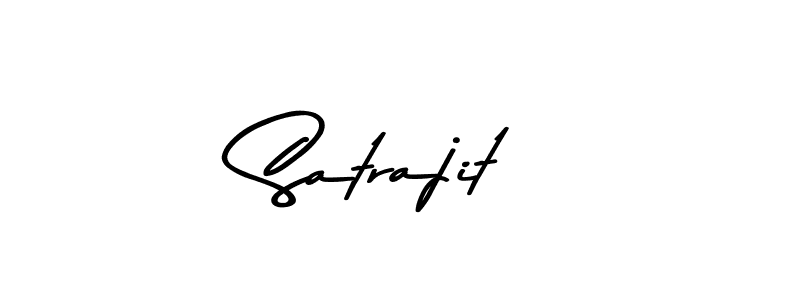 You should practise on your own different ways (Asem Kandis PERSONAL USE) to write your name (Satrajit) in signature. don't let someone else do it for you. Satrajit signature style 9 images and pictures png