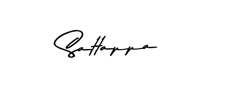 Use a signature maker to create a handwritten signature online. With this signature software, you can design (Asem Kandis PERSONAL USE) your own signature for name Sattappa. Sattappa signature style 9 images and pictures png