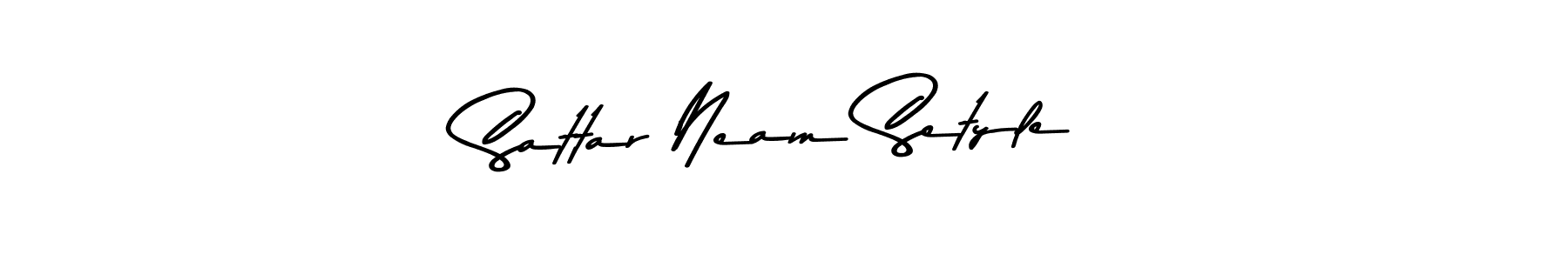 Similarly Asem Kandis PERSONAL USE is the best handwritten signature design. Signature creator online .You can use it as an online autograph creator for name Sattar Neam Setyle. Sattar Neam Setyle signature style 9 images and pictures png