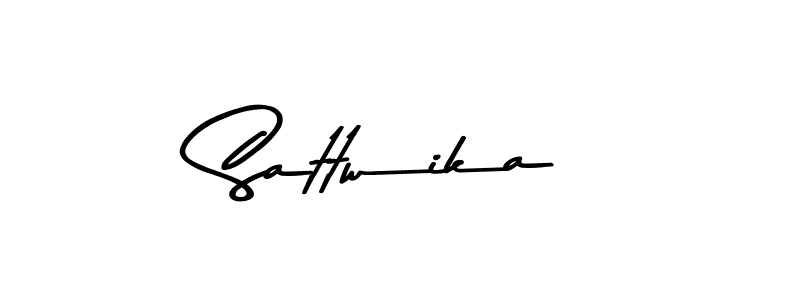 Similarly Asem Kandis PERSONAL USE is the best handwritten signature design. Signature creator online .You can use it as an online autograph creator for name Sattwika. Sattwika signature style 9 images and pictures png