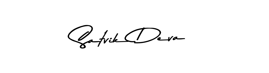 You can use this online signature creator to create a handwritten signature for the name Satvik Deva. This is the best online autograph maker. Satvik Deva signature style 9 images and pictures png